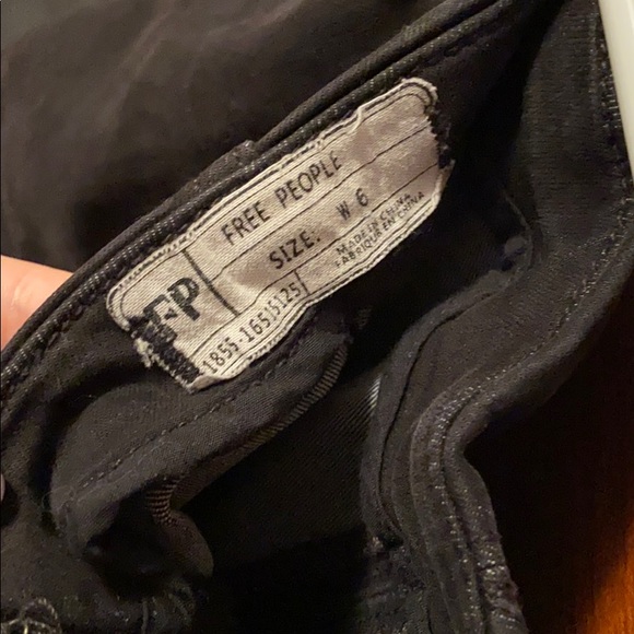 Free people black mini skirt - Picture 4 of 4